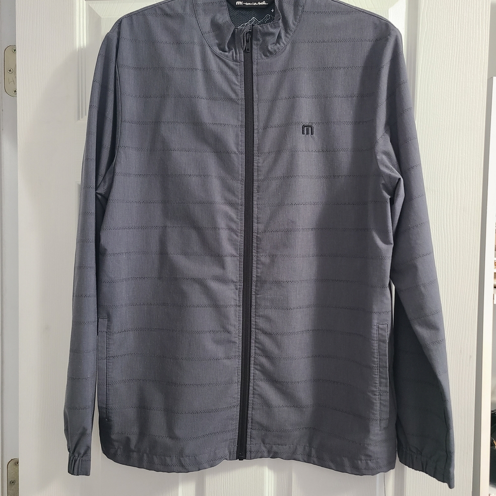 Travis Mathew Slate Gray Shirt Jacket